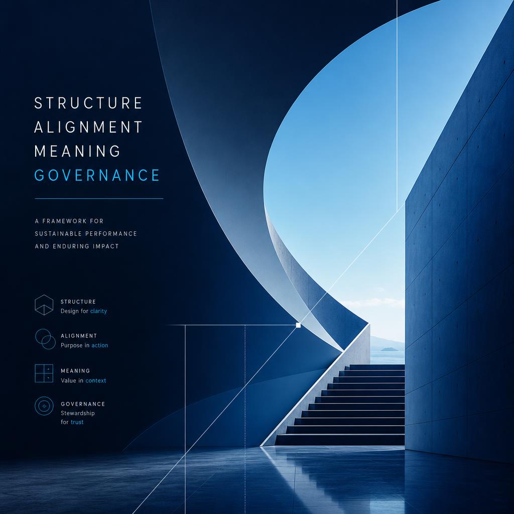 Abstract architectural rendering
